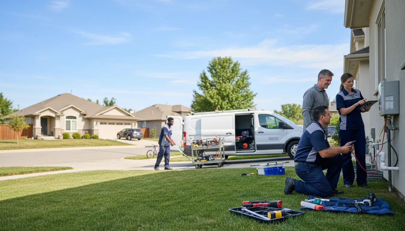 Tankless water heater service in Sinton, TX